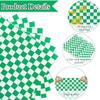Butter Paper - Green Check Sheets 10x10 Inch | 1 Kg Pack (Approx. 404 Sheets) | Food Grade Wrapping Paper for Sandwich, Burger, Bakery, Gift Wrapping, Craft Use Green Color. view 4