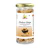 Dawn Lee Freeze Dried Chikoo Chips Slices | 30g Glass Jar | 100% Natural fruit, Rich in Vitamins, No Preservative, No Added Sugar, Not Frozen | Healthy, Tasty, Gluten Free Snack for Kids and Adults view 1