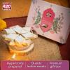 Agrawal's 420 Premium Kaju Katli 200g | Handmade Cashew Barfi Mithai | Traditional Indian Sweets Gift Box | No Artificial Colors | Hygienic Preparation | Gifts for Rakhi, Diwali & Weddings view 4