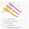 Feather Flamingo Facial Razor for Face, Eyebrows & Body Shaving | 3-Piece Facial Touch-Up Razor for Girls & Women | Precision Hair Remover for Smooth Skin view 4
