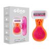 Feel Good Club Mini Razor for Women with 5 Blade System and Compact Travel Storage Case for Body Hair Removal from Arms Legs Underarms and Bikini Area Small Spaces view 1