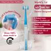 MyOrl Care Dental Care Kit | Combo Pack of Soft Toothbrush, Dental Floss, Stainless Steel Tongue Cleaner, Interdental Toothpick | Complete Oral Care | All in One Pack (Blue) view 4