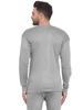 Winter Thermal Top for Men in Cotton Blend | Round-Neck Men's Inner Thermal Wear | Full Sleeves and Snug Fit | Premium Thermal Vest for Men | Pack of 2 Brown-Grey view 3
