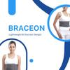 Brace On Rib Belt Chest Support Breathable Rib Injury Belt, Adjustable belt for Size S,M,L (Universal/Standard) view 3