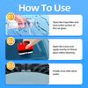 DETAILR Car Glass Oil Film Remover  Automotive Cleaning Brush for Oil Film, Car Window Glass Cleaner, Oil Film Remover for Clear Vision view 4