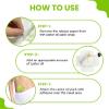 60 PCS Castor Oil Pack, Castor Oil Pack Wrap for Tummy Easy to Use, Anti-Seepage (Oil Not Included) view 2