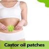 60 PCS Castor Oil Pack, Castor Oil Pack Wrap for Tummy Easy to Use, Anti-Seepage (Oil Not Included) view 3