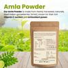 Amla Powder | 100% Natural Ayurvedic Supplement Indian Gooseberry | Rich in Vitamin C & Antioxidants | Ideal for Hair & Skin - 250gm view 2