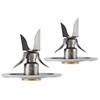 SHIPLORD Osterizer Blender Replacement Blades & Gaskets: 2-Pack Ice Crushing Power for Smoothies & Frozen Drinks view 1
