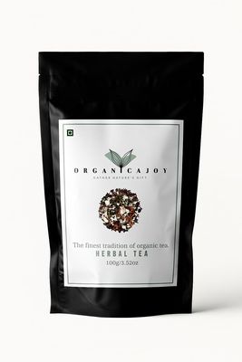 Organicajoy herbal Green Tea | Caffeine Free | Organic | 100g