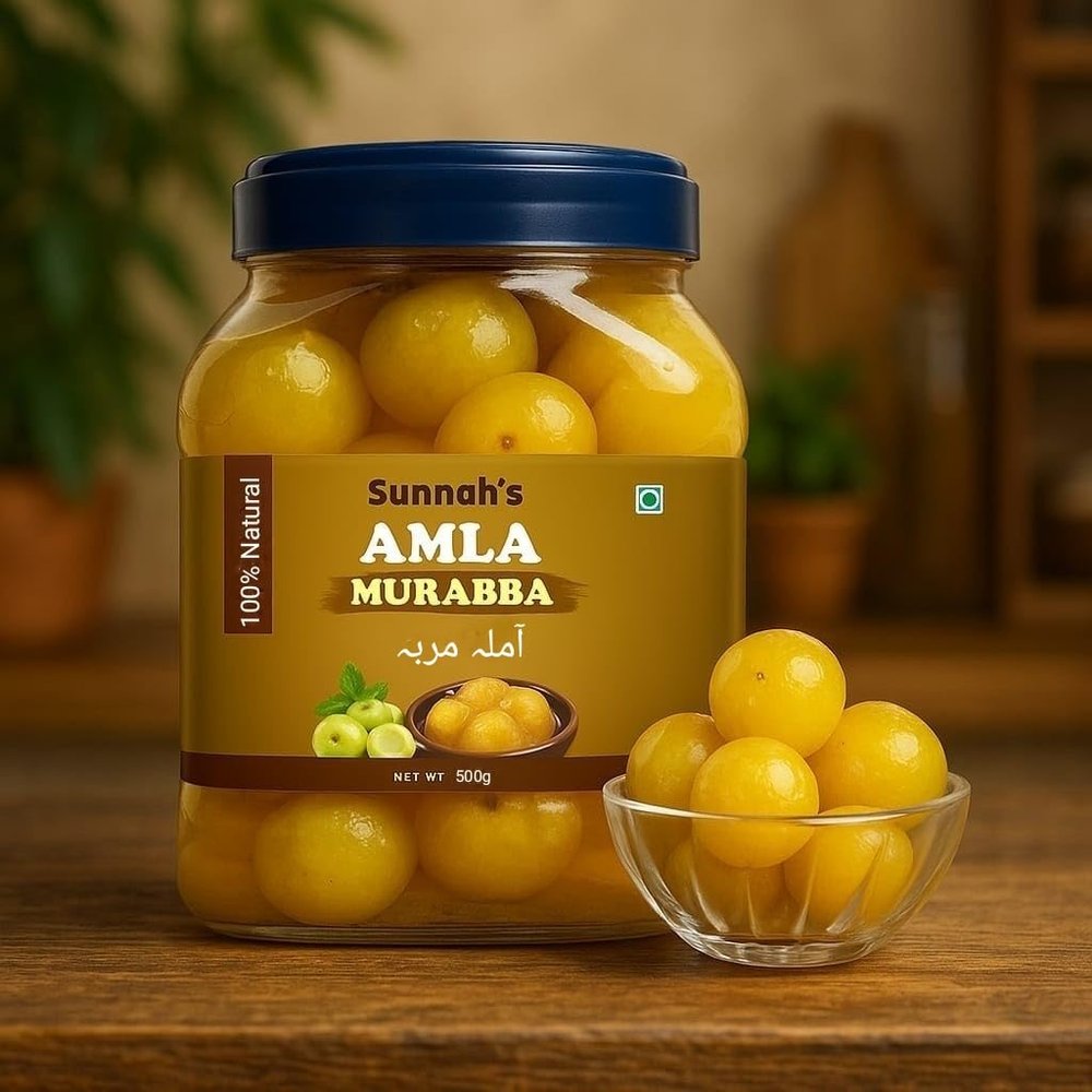Amla Murabba, Immunity Booster, Indian Gooseberry Preserve - 500g