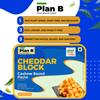 Plan B Plant-Based Cheddar Cheese Block 250g  Vegan, Dairy-Free, Lactose-Free, Ideal for Melting, Grating & Cooking  Made with Cashews  Delicious Vegan Cheese Alternative view 3