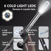 DISHIV Ear Endoscope Camera, 1080P HD WiFi Otoscope with 6 LED Lights, 4.5mm Lens, Type-C Charging, Ear Wax Removal Tool Kit view 2