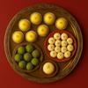 BANGLARMISTI Assorted Kolkata Sandesh Sweet Box | Bengali Traditional Sweets Variety Pack | 16pcs (4 Babu Sandesh, 4 Kanchagolla, 4 Mousumi Sandesh, 4 Pistachio Sandesh) | Perfect for Seasonal & Rakhi Gifting | Fresh Delivery from Kolkata Across Indi view 1