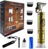 Beard Trimmer For Men Mustache, Head, Body Grooming Professional Hair Clipper Rechargeable Hair Trimmer, Close Cut Precise Hair Machine, Body Trimmer, Gold view 1