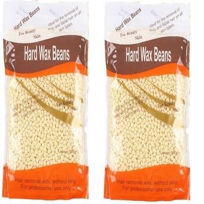 ClubBeauty Hard Wax Beans for Hair Removal, 500ml, Natural Beeswax, Suitable for Whole Body, Unisex