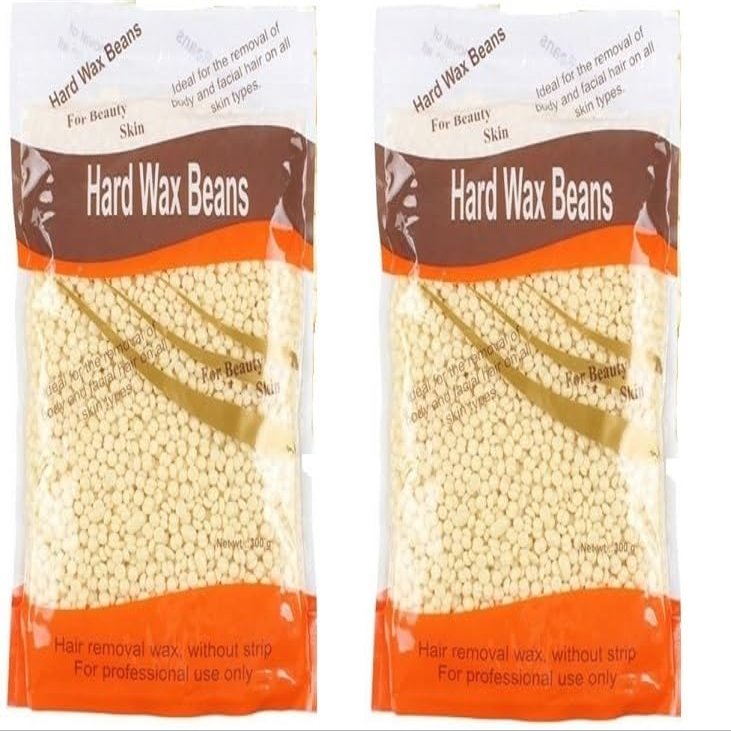 ClubBeauty Hard Wax Beans for Hair Removal, 500ml, Natural Beeswax, Suitable for Whole Body, Unisex