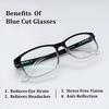 +1.00 Black Reading Eyeglasses  Comfortable, Stylish Vision Support for Men & Women | Includes Protective Case view 2