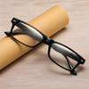 +2.50 Matte Black Classic Reading Glasses Lightweight, Eye-Friendly, and Stylish for Men & Women, Comes with a Protective Case view 2