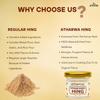 Atharwa Afghani Nukra Hing Granules 20g | Pure Organic Hing | Strong Asafoetida Powder | Spices for Cooking | Helps in Digestion view 3