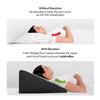 Bluez Wedge Cushion | Wedge Pillow High Density for Back Support, Acid Reflux, Snoring, GERD, Leg Elevation, Pregnancy Grey & White I view 4