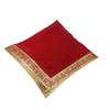 (18x 20 Inch) Large Size Plain Red Velvet Pooja Aasan Cloth for God Idol Sitting, Puja Chowki, Temple Shelf, Ganesh Baithak and Home Mandir Decoration - Pack of 1 view 4
