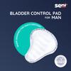 Seni Man Bladder Control Guards Active Pads - 15 Pieces | High Absorbency, Breathable, Leak-Proof Incontinence Protection & Comfort view 4
