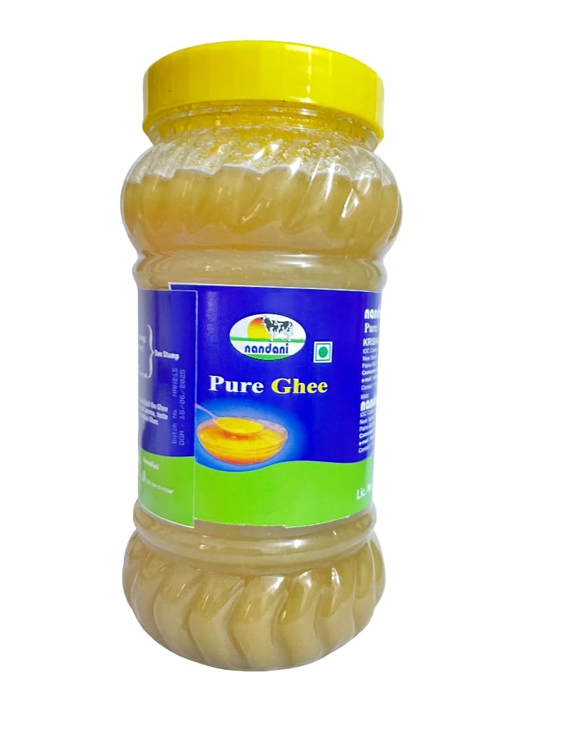 NANDANI 500 ml pure cow ghee Traditional, Fresh, Aromatic Desi Ghee for Cooking & Health (Pack of 1) (500ml)