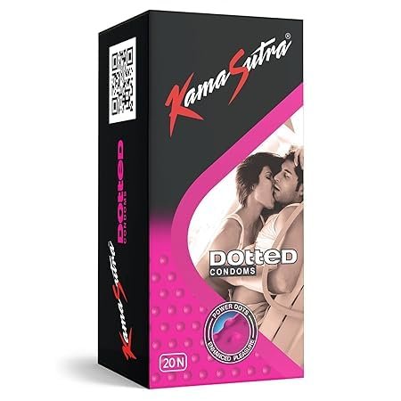 40 PCS KS.combo condoms Dotted for Men extra Delay Time Pleasure (Pack of 20)