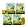 SnoBite Freeze-Dried Kiwi Pouch | 100% Natural | No Added Sugar, Zero Preservatives | Healthy, Tasty, Gluten Free Snack for Adults and Kids | 64g (Pack of 4) view 1