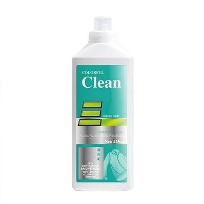 MAMMA VITA Safe Oxygen Bleach Liquid, Non-Chlorine Laundry Whitener and Booster, Brightens Whites and Colours, Fresh Scent, 425 mL