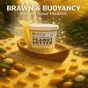Blooming Healthcare Peanut Butter | White Chocolate Crispy | Smooth & Crunchy Nut Spread for Breakfast, Smoothies & Snacking | Protein & No Preservatives 500g view 3
