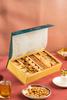 Gourmet Baklava Assorted Middle Eastern Desserts Box, 350g, Premium Mix of Cashew, Almond, Walnut Baklava, Belloria & Ladyfinger, Pure Cow Ghee, No Preservatives view 1