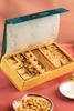 Gourmet Baklava Assorted Middle Eastern Desserts Box, 350g, Premium Mix of Cashew, Almond, Walnut Baklava, Belloria & Ladyfinger, Pure Cow Ghee, No Preservatives view 3