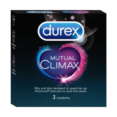 Durex Mutual Climax - Pack of 3 Condoms