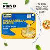 Plan B Plant-Based Mozzarella Cheese Block 250g  Vegan, Dairy-Free, Lactose-Free  Melts Perfectly  Ideal for Pizza, Pasta, and Baking  Made with Cashews view 2