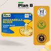 Plan B Plant-Based Mozzarella Cheese Block 250g  Vegan, Dairy-Free, Lactose-Free  Melts Perfectly  Ideal for Pizza, Pasta, and Baking  Made with Cashews view 4