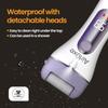 Airluxe Electric Foot Callus Remover | Pedicure Machine for Feet Leg & Heels | Dead Skin Scrubber & Cleaner | 3 Speeds & 3 Heads | Pedicure Kit for Women & Men | 1-Year replacement Warranty view 4