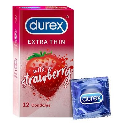Durex - Pack of 12 Condoms (Strawberry)