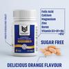BLACK MIRROR Multivitamin Tablets with Calcium, D3, Zinc, Magnesium, B-Complex, 30 Tablets, Orange Flavour, Sugar-Free view 2
