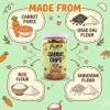 FlavoFarm Carrot Chips (150g) - Peri Peri Flavour | Gourmet Crunchy Vegetable Snacks | Gluten-Free & High-Fibre | Nutritious Veggie Root Crisps | Spicy Plant-Based Tea Time Munchies view 3
