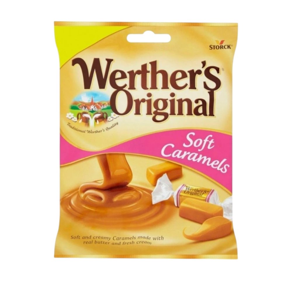 Werthers Original Soft Caramels 110g | Creamy Butter Candy with Real Butter & Fresh Cream