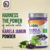 LION Karela Jamun Powder | Herbal Blend of Bitter Gourd & Jamun Seed | Pure Ayurvedic Powder | Daily Wellness Support | No Added Sugar view 2