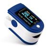 New LK-88 Oxygen Saturation Monitor, Heart Rate monitor and SpO2 Levels Oxygen Meter with LED Display Pulsometer fingertip oxygen meter Blue view 1