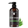 UrbanMooch Head to Toe Neem Body Wash for Men | For Deep Cleansing, Body Acne and Skin Purification with Neem, Aloe Vera Extract & Niacinamide | Shower Gel for Body, Face & Hair, 200ml (Neem) view 1