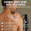 UrbanMooch Head to Toe Neem Body Wash for Men | For Deep Cleansing, Body Acne and Skin Purification with Neem, Aloe Vera Extract & Niacinamide | Shower Gel for Body, Face & Hair, 200ml (Neem) view 3