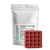 Elixings French Red Velvet Waffle & Pancake Premix 250gm, Multigrain, 100% Vegetarian and Eggless, No Added Preservatives view 1