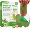 Delightbee Herbal 20 Knee Pain Relief Patch  Herbal Plaster for Joint & Muscle Pain, Quick Relief Heating Pad, Natural Pain Reliever for Knee, Arthritis, Back & Body Pain Inflammation Patch Sticker,Natural Wormwood (20 Knee Patches) view 1