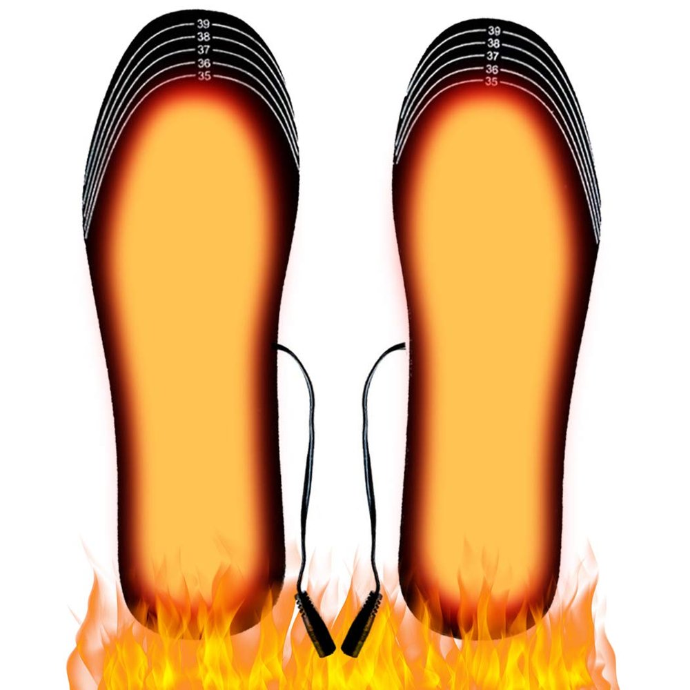 3nh 1 Pair Heated Insoles Electric Heated Pad Tailorable Thermal Heated Shoes Pads Heating Shoes Insoles