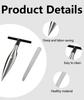 Coconut Breaker Tool, Premium Coconut Opener for Kitchen, Easy Tender Coconut Cutter with Soft Blade, Ideal for Home Bartenders and Tropical Fruit Lovers view 3